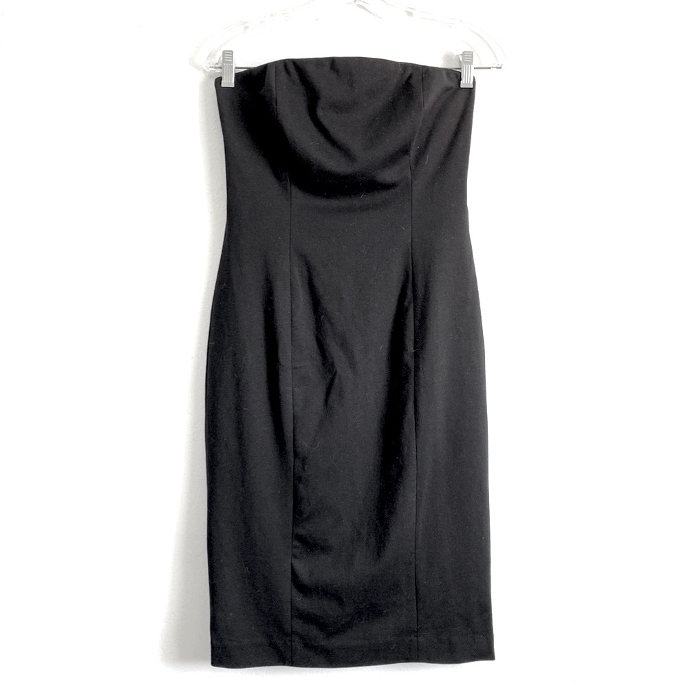 Spiegel Strapless Bodycon Mini Dress